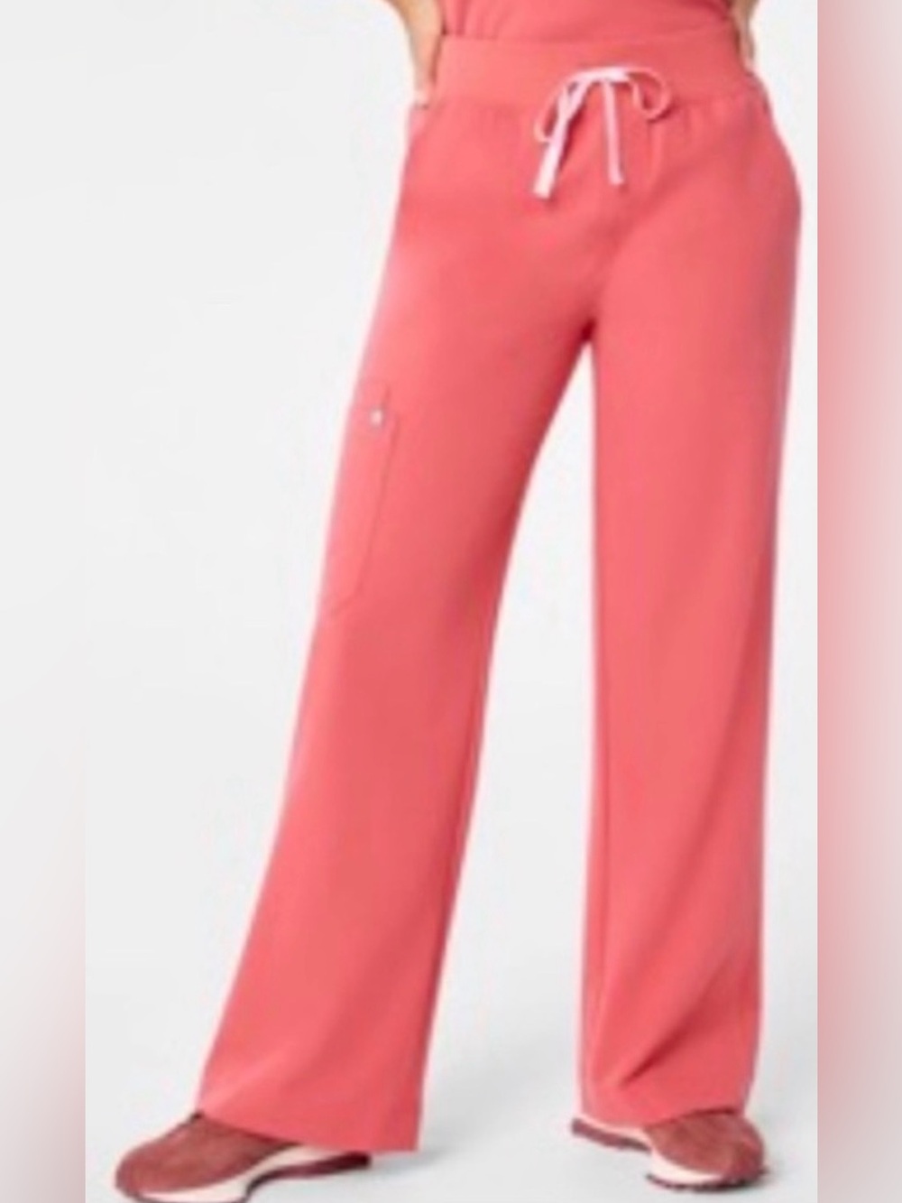 Figs Pulmonary Pink Isabel wide leg SP
